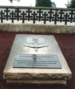 Grave of SAS National Memorial in Plumelec near the Moulin de la Grée