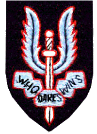 Le fameux Cap-Badge S .A.S -Insigne du Regiment 